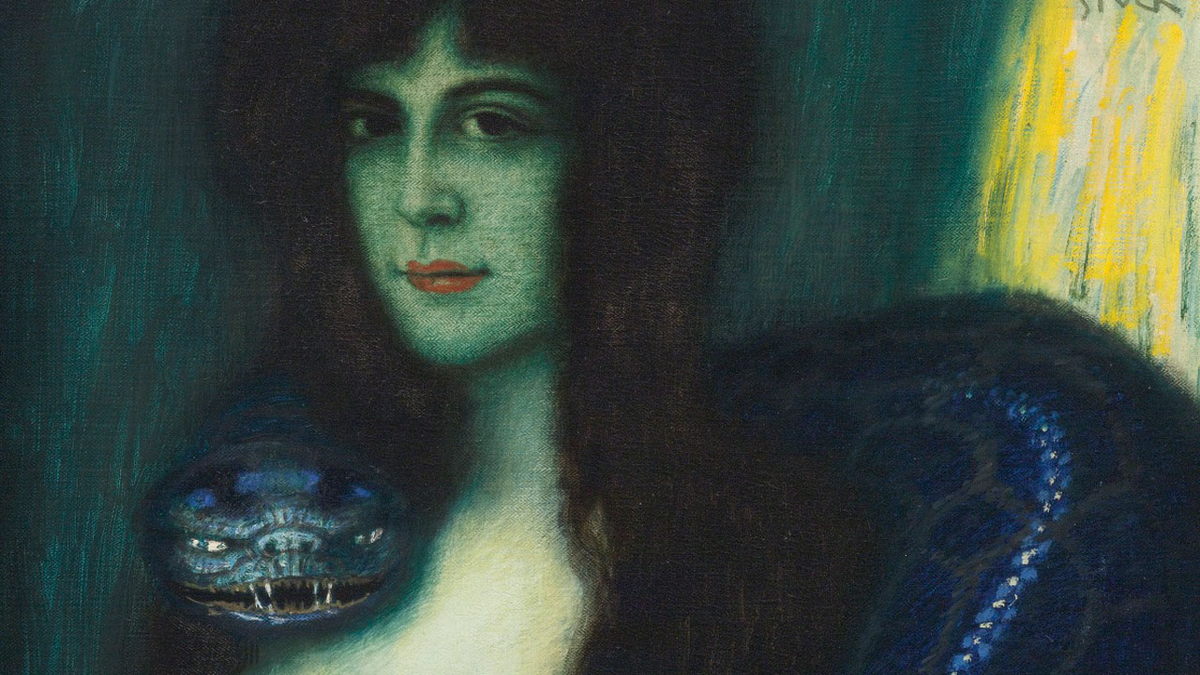 "Грех" (Die Sünde, 1893) Франца фон Штука.