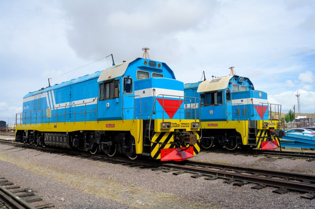 Новые локомотивы CRRC для КТЖ. Источник: КТЖ