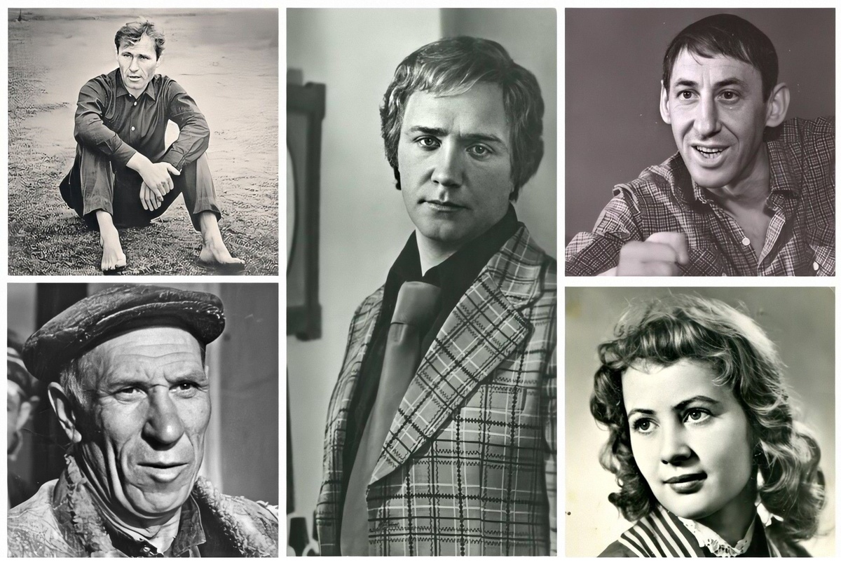мой фотоколлаж - Тест. Назовите советский фильм по тройке замечательных актёров!