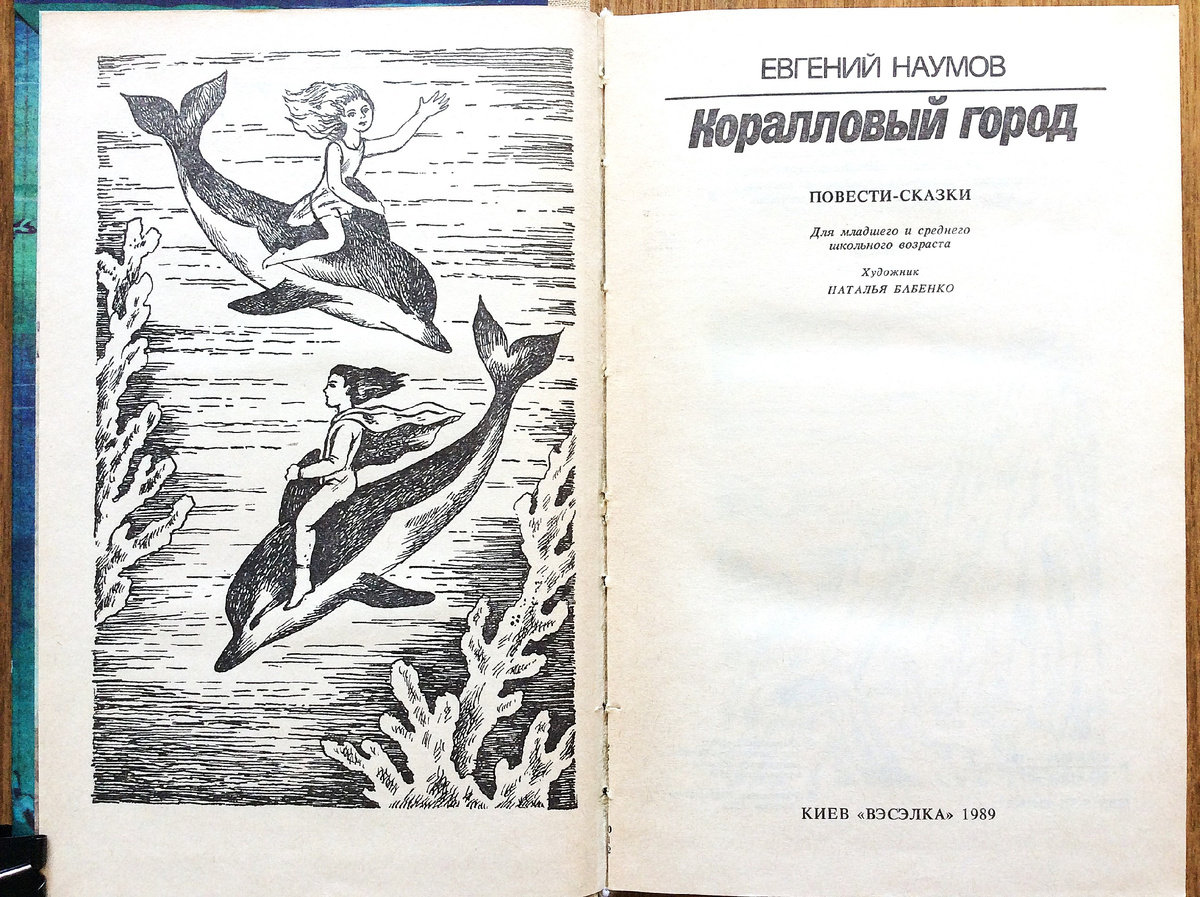 Начальный разворот книги.