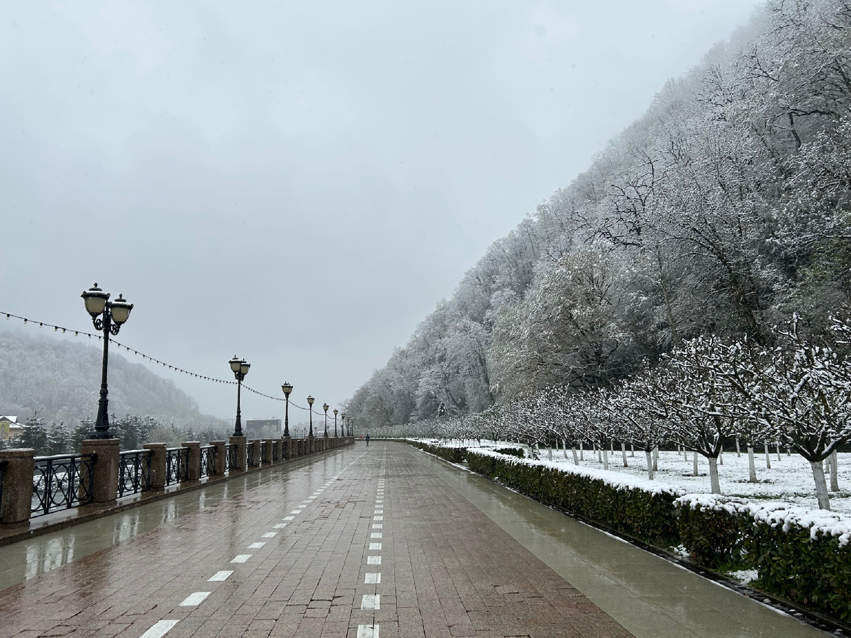 И сыро, и мокро. Фото автора 