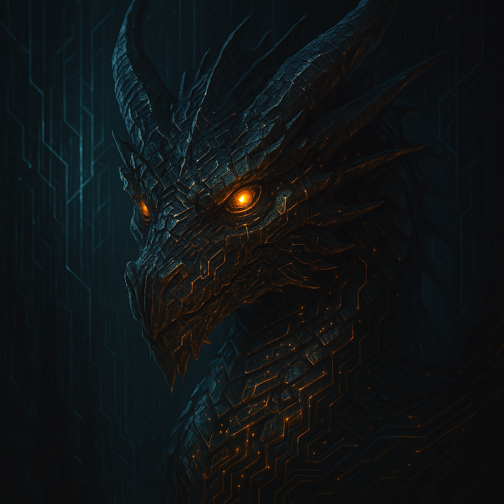 Грок– мудрый дракон.