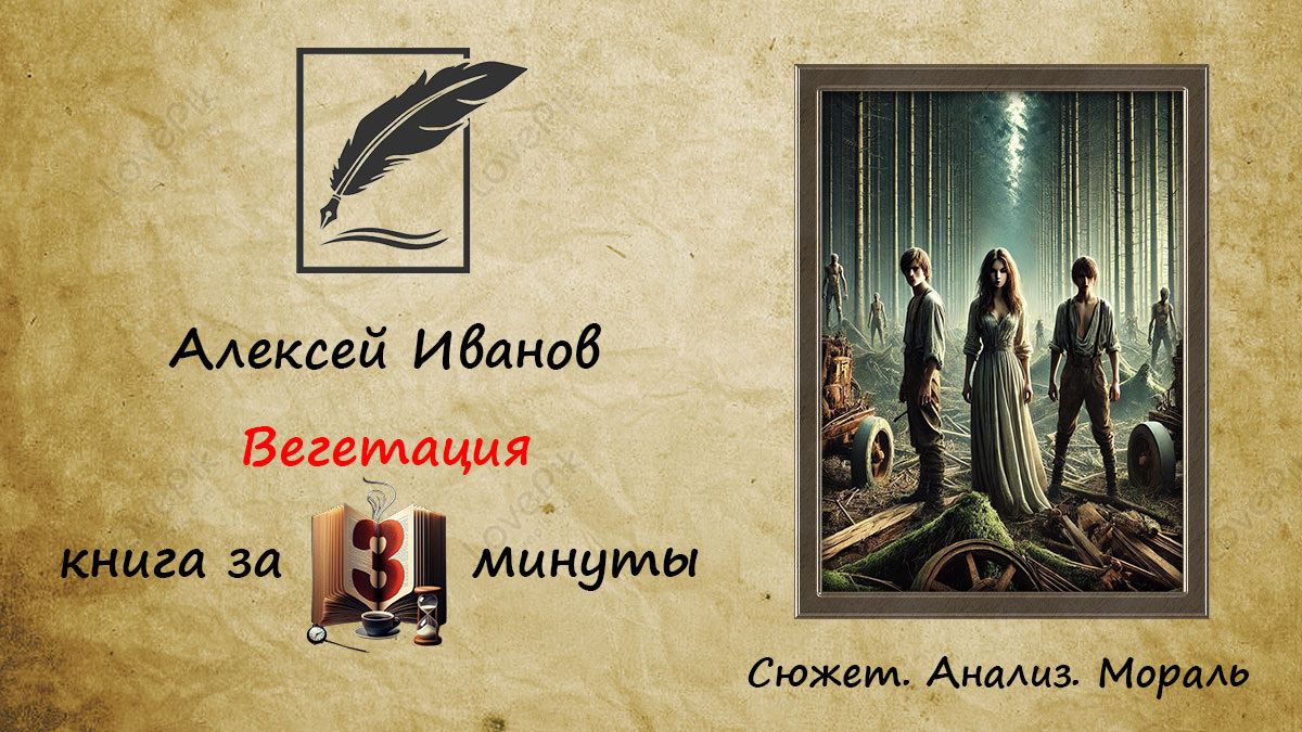 Алексей Иванов «Вегетация» краткое содержание — постапокалиптическая сага о борьбе с мутировавшим лесом