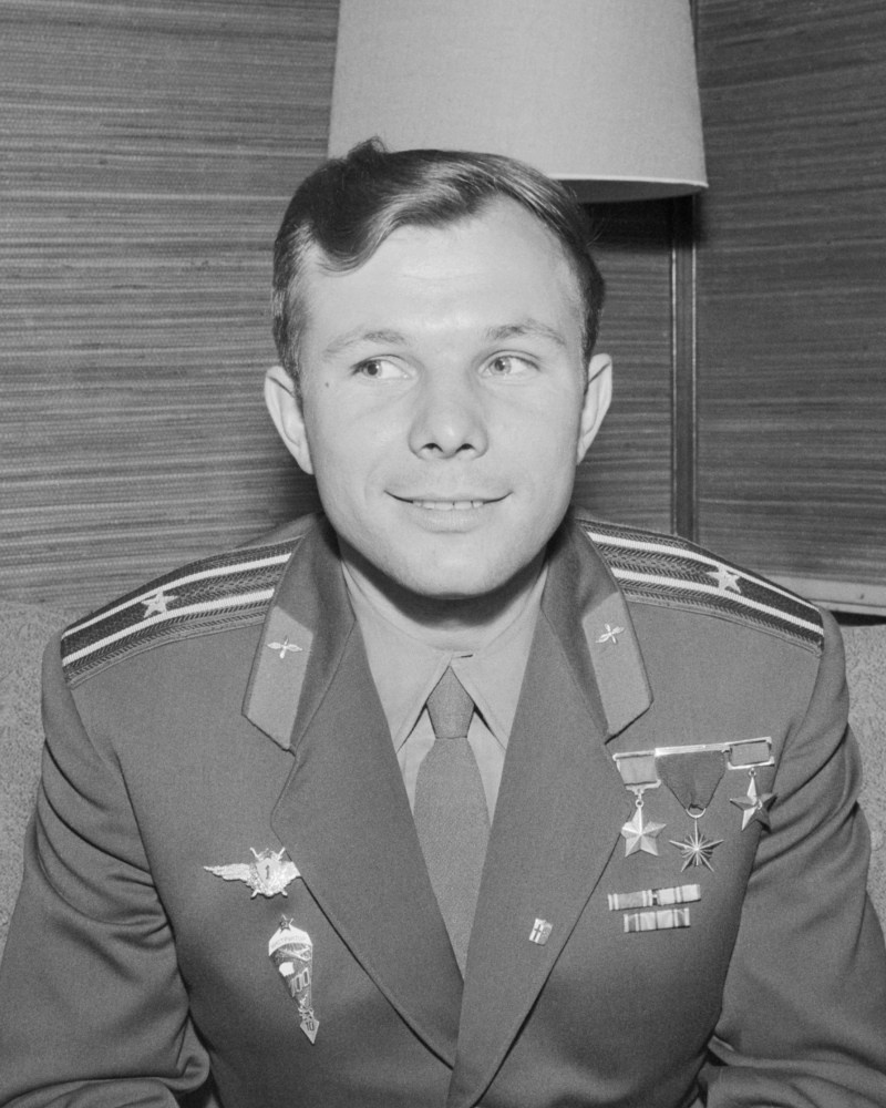 Юрий Гагарин в 1961 году.