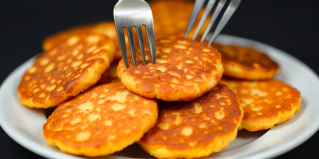 Мини-тортильи из картошки и яиц: вкуснее, чем омлет и проще, чем обычные блины