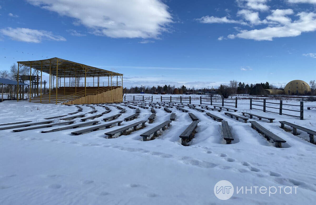 Площадка Орто-Дойду, где пройдет Сабантуй