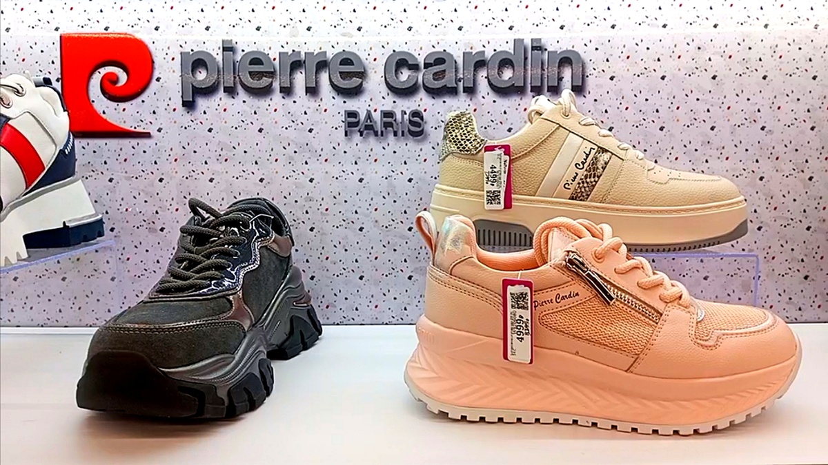 Женские кроссовки от Pierre Cardin