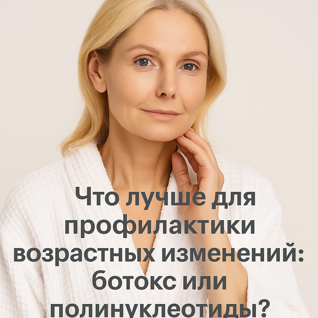 Что лучше для профилактики возрастных изменений: ботокс или полинуклеотиды?
