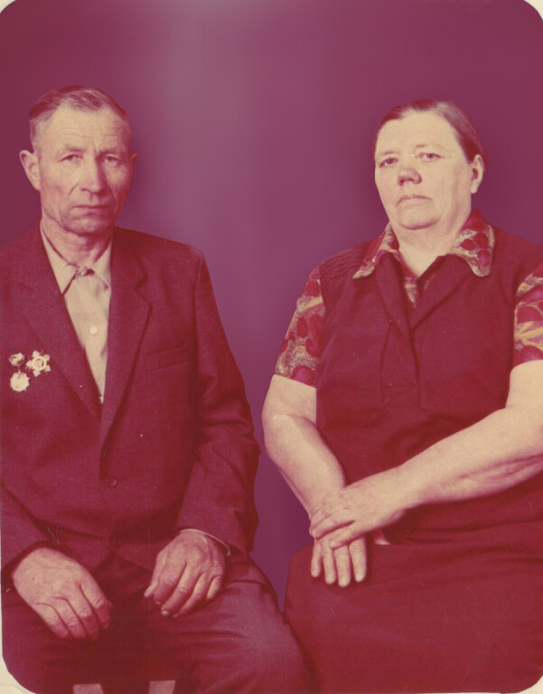 Мой дедушка Филипп Иванович и бабушка Евдокия Григорьевна