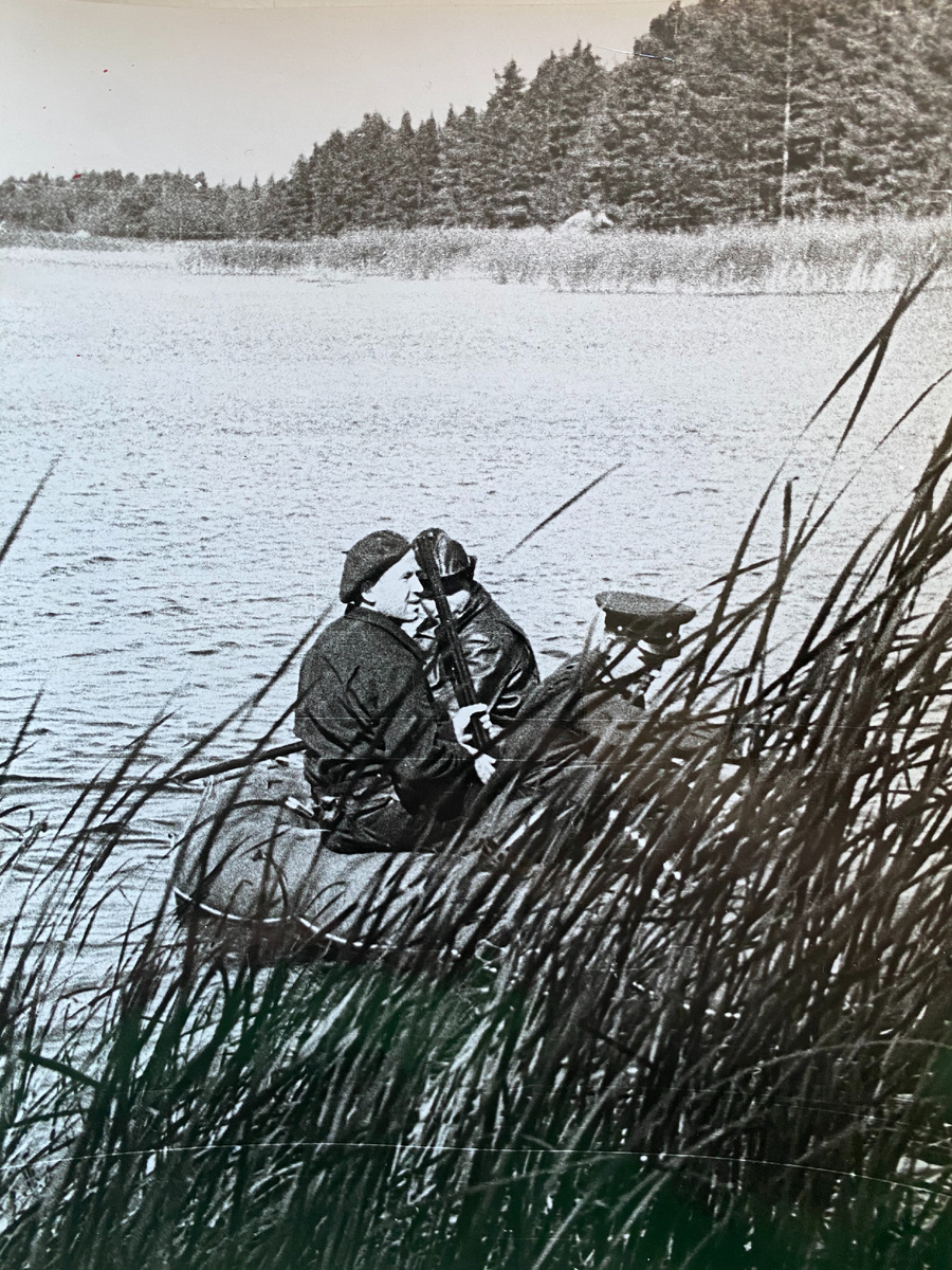 Фото №2. На лодке