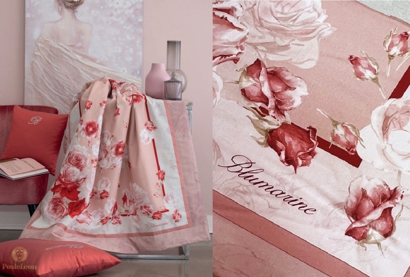 Итальянские пледы Blumarine, дизайн Rose Coral