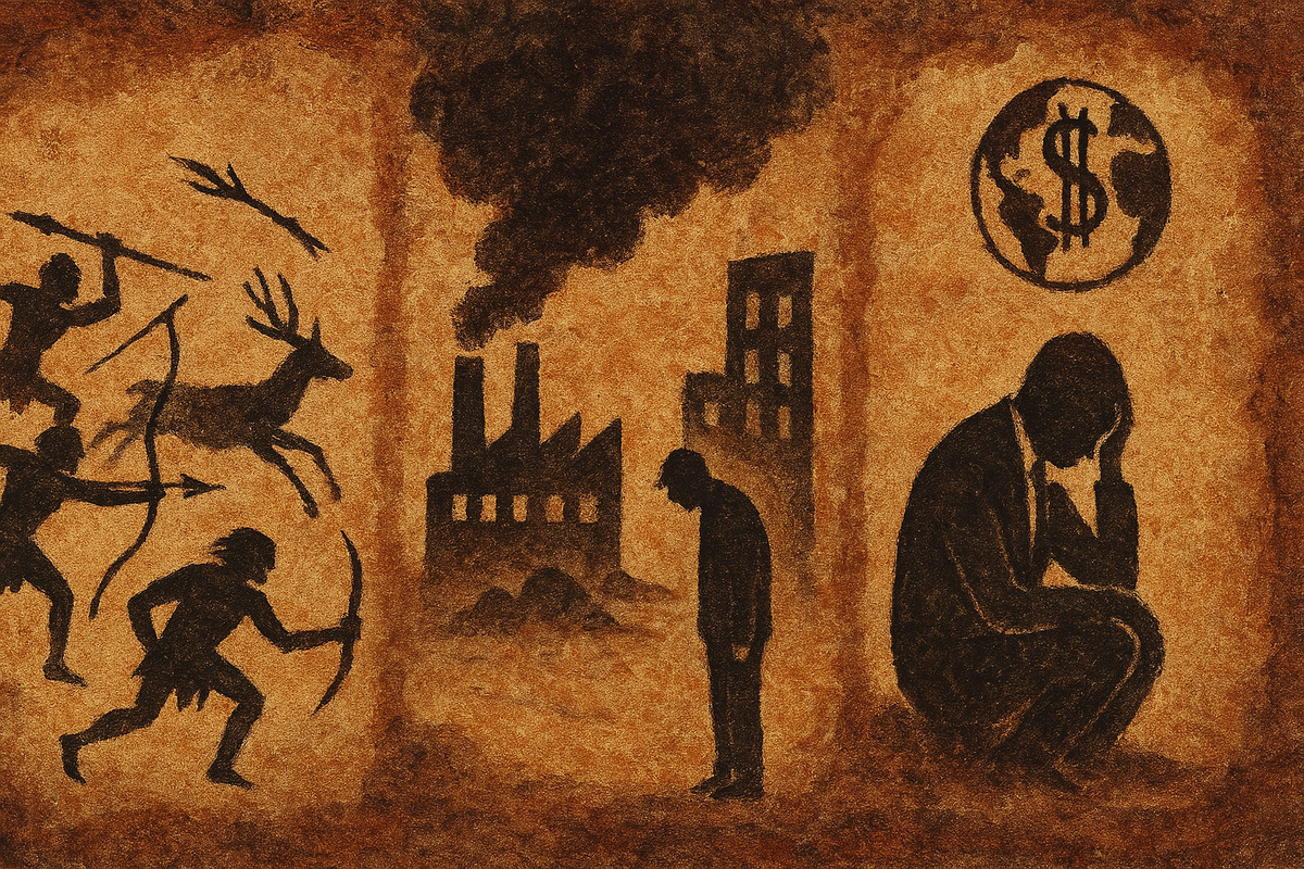  цивилизация обещала свободу, но построила невидимые тюрьмы.