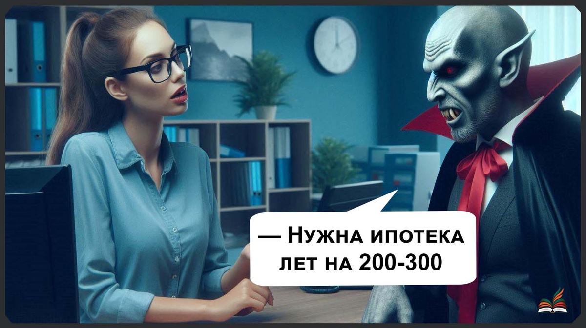 Ипотека для вампира - Рассказ