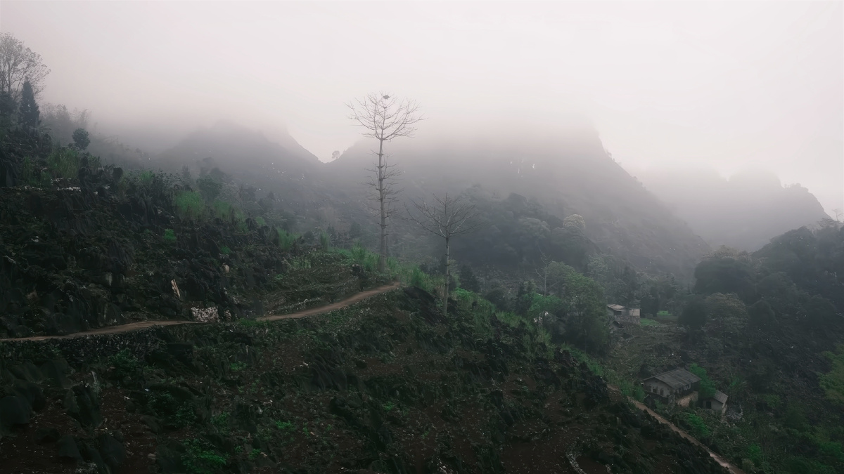 Горная дорога.