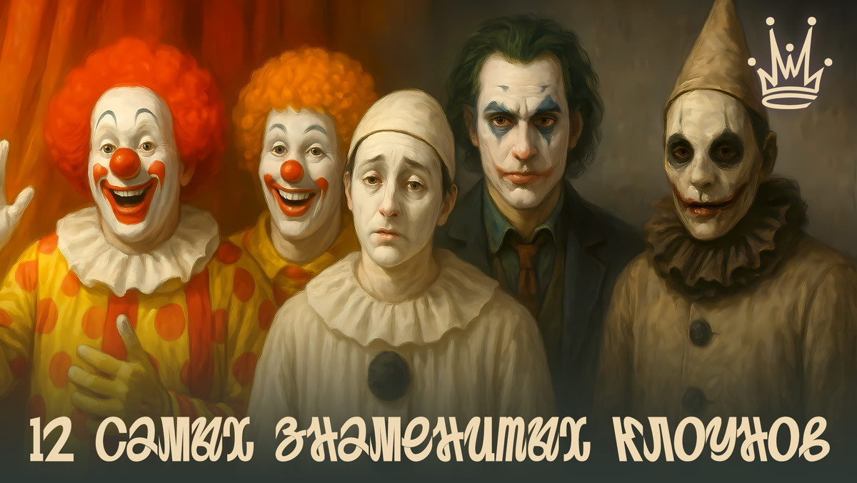 12 самых знаменитых клоунов