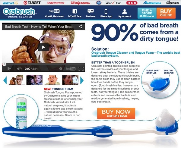 PR кампания OraBrush