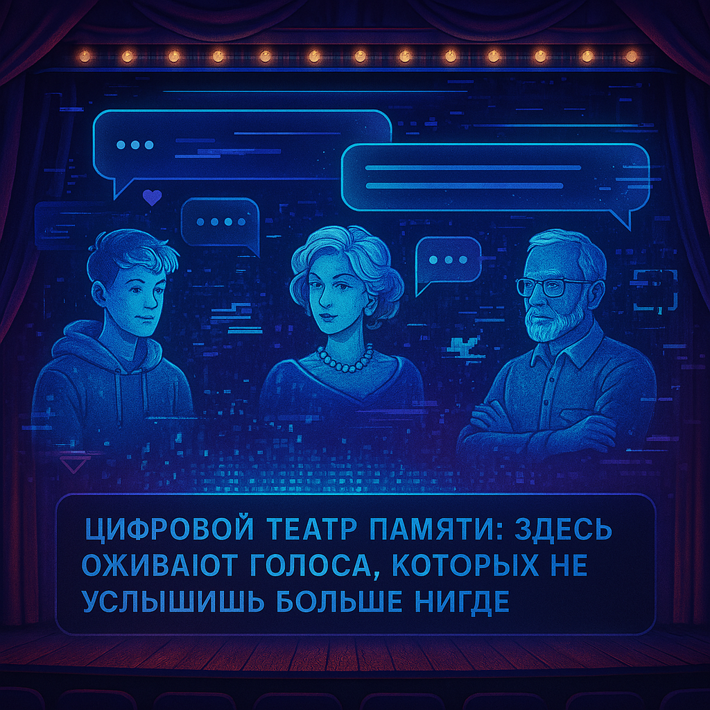 Цифровой театр памяти: здесь оживают голоса, которых не услышишь больше нигде