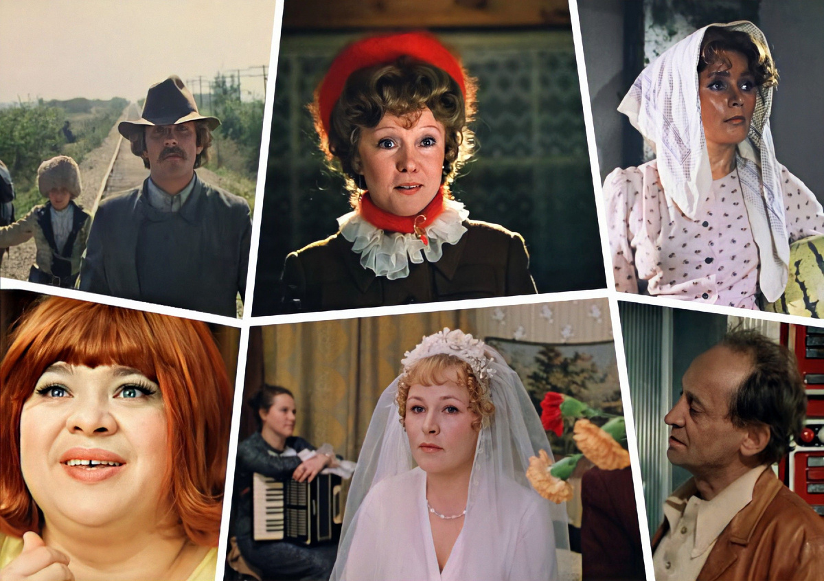 мой фотоколлаж - Советские фильмы в лицах: тест по кадрам с героями любимых кинокартин. Назовёте фильм?