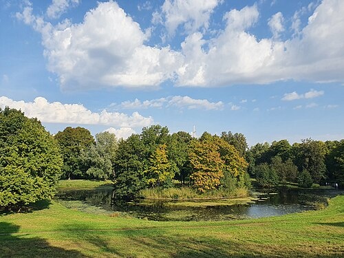 Современный парк бывшей  «Литании». Фото: Александров А.Г.