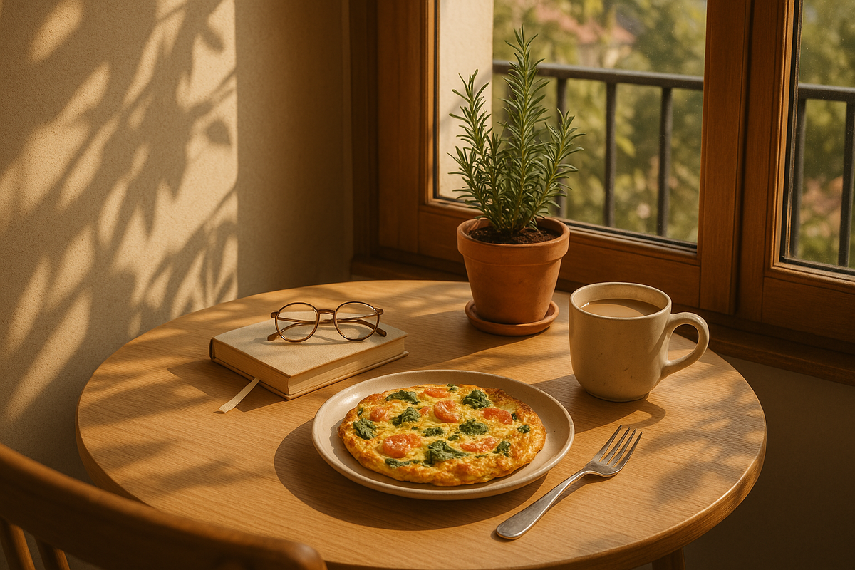 Когда хочешь сбежать от дел на 15 минут с книгой и тёплой едой