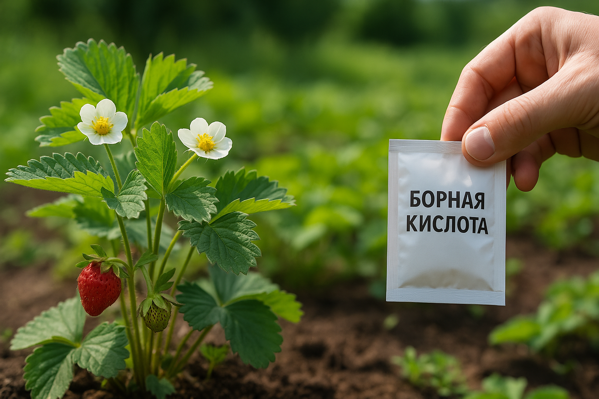 Борная кислота для клубники