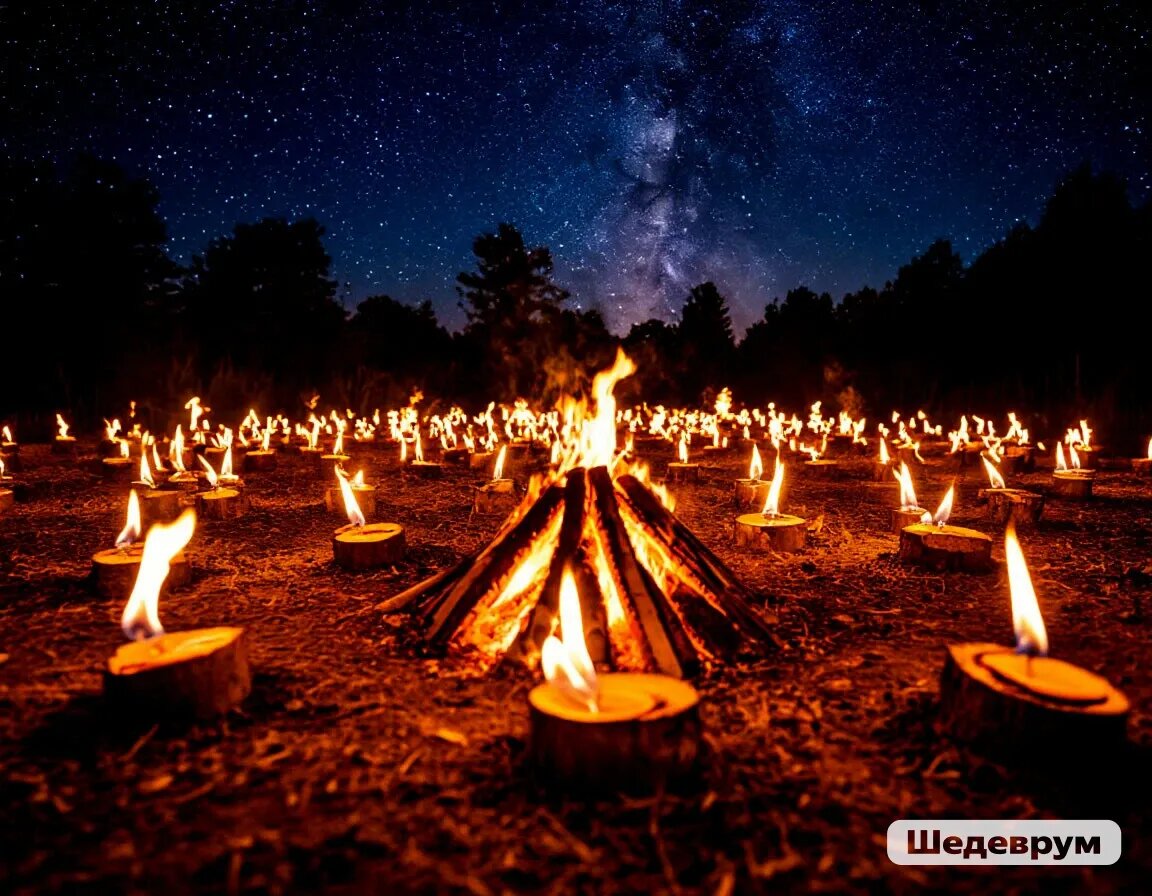 Во всех дохристианских религиозных течениях, а потом и в самом христианстве огонь был наделен особыми какими-то качествами.