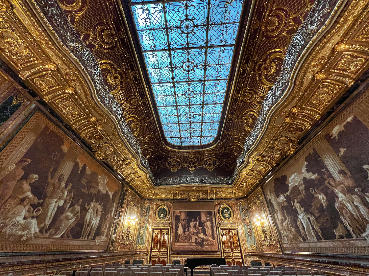 Бронзовый зал. Особняк Половцова. Фото автора