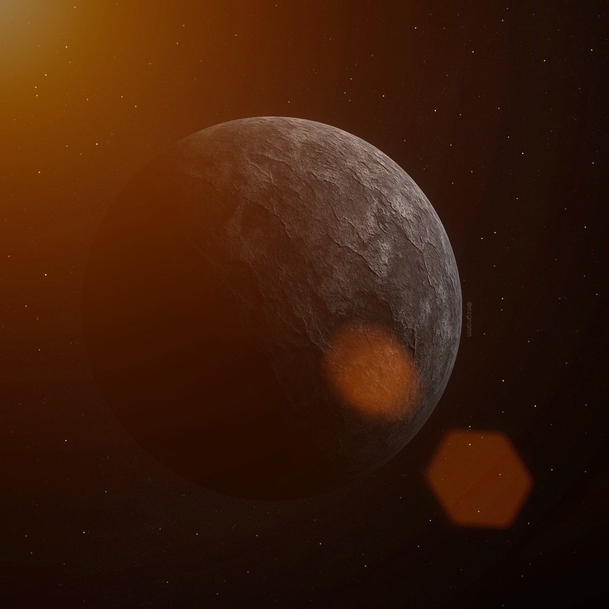 Планета, не привязанная к звезде, свободно дрейфующая в галактике.