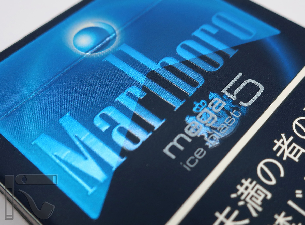Сигареты Marlboro Mega Ice Blast 5. Фото: © канал "Уголок Курильщика"