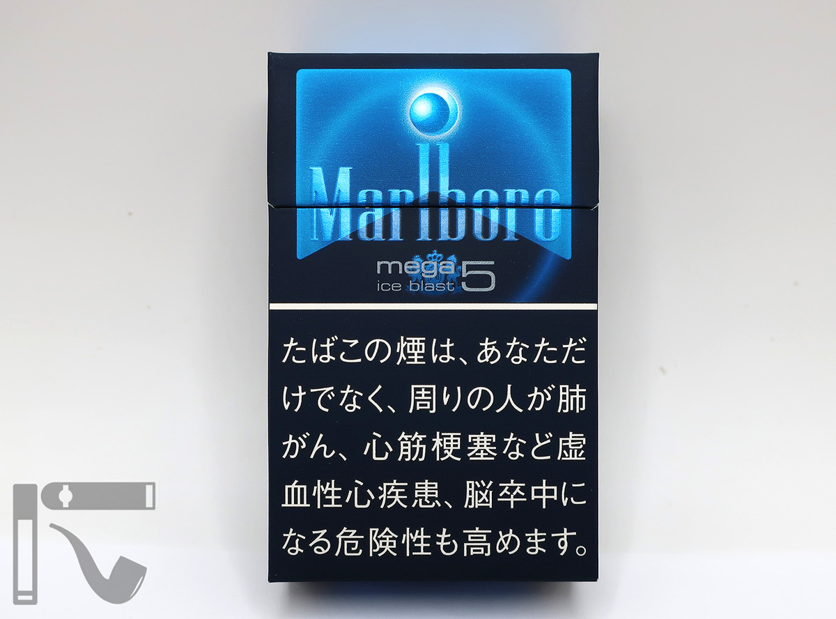 Сигареты Marlboro Mega Ice Blast 5. Фото: © канал "Уголок Курильщика"