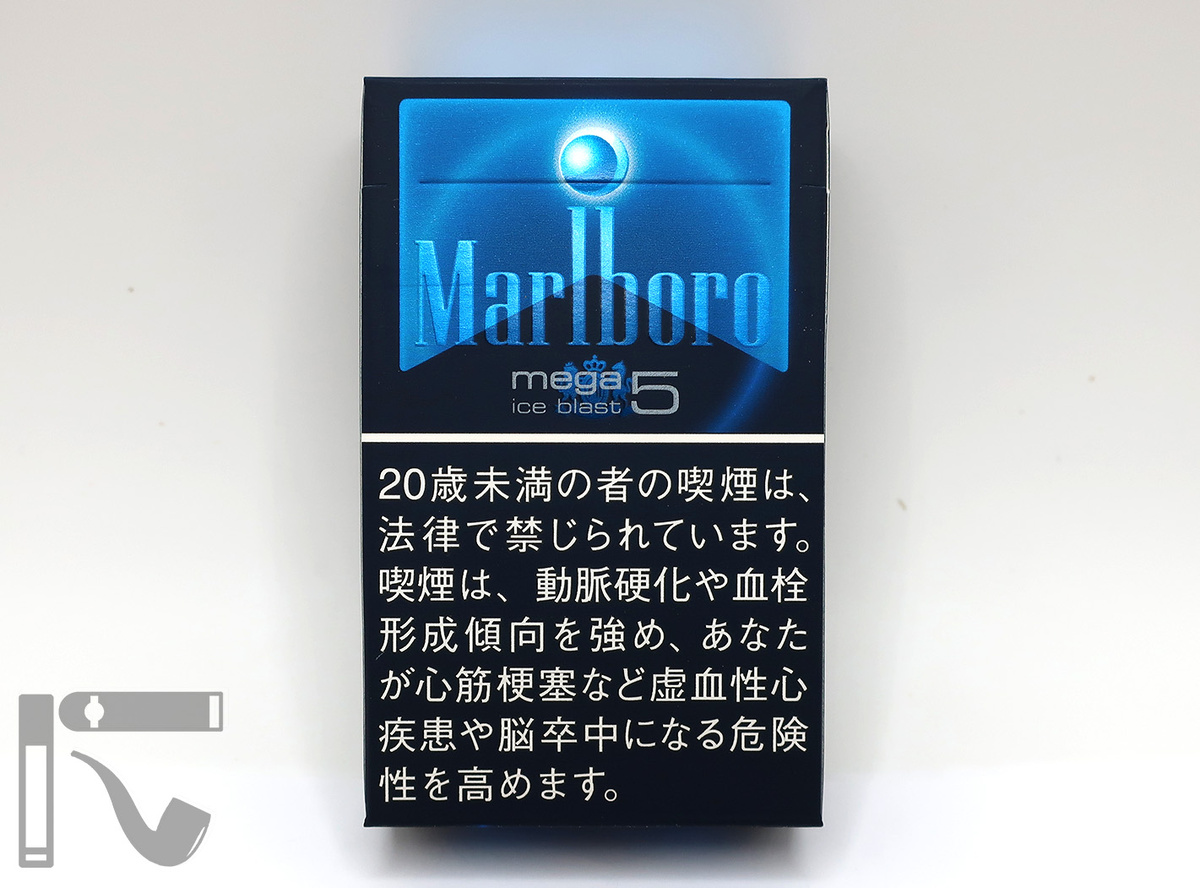 Сигареты Marlboro Mega Ice Blast 5. Фото: © канал "Уголок Курильщика"