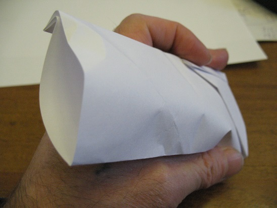 Приготовленный бумажный пакет для шлиха. Все фото - из открытых источников.