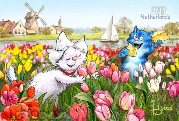 очаровательные коты Рины Зенюк