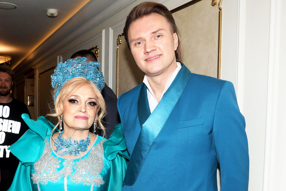 Надежда Кадышева с сыном 