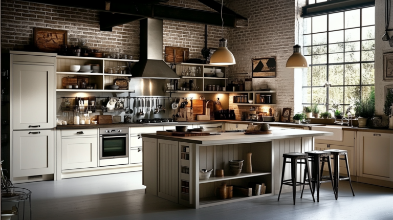    Белая кухня в стиле лофт: как объединить уют и стиль svkuhni77