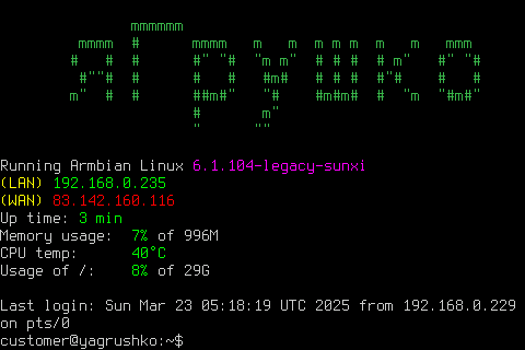 Вход в оболочку bash