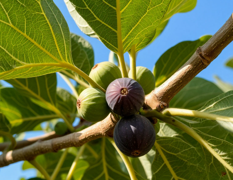 Плоды инжира. Нарисовано в Шедевруме