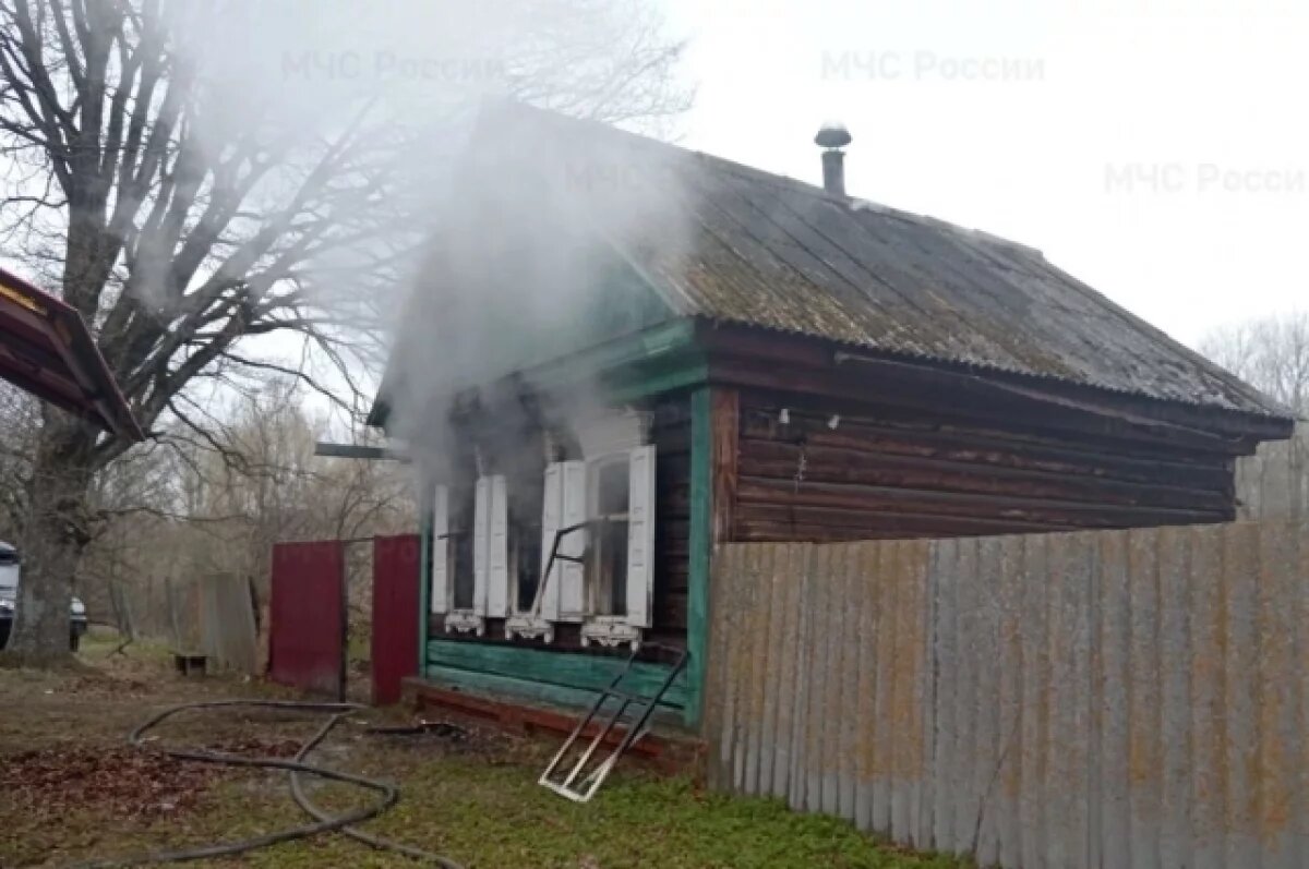    В Брянской области 59-летний мужчина погиб на пожаре в селе Митьковка