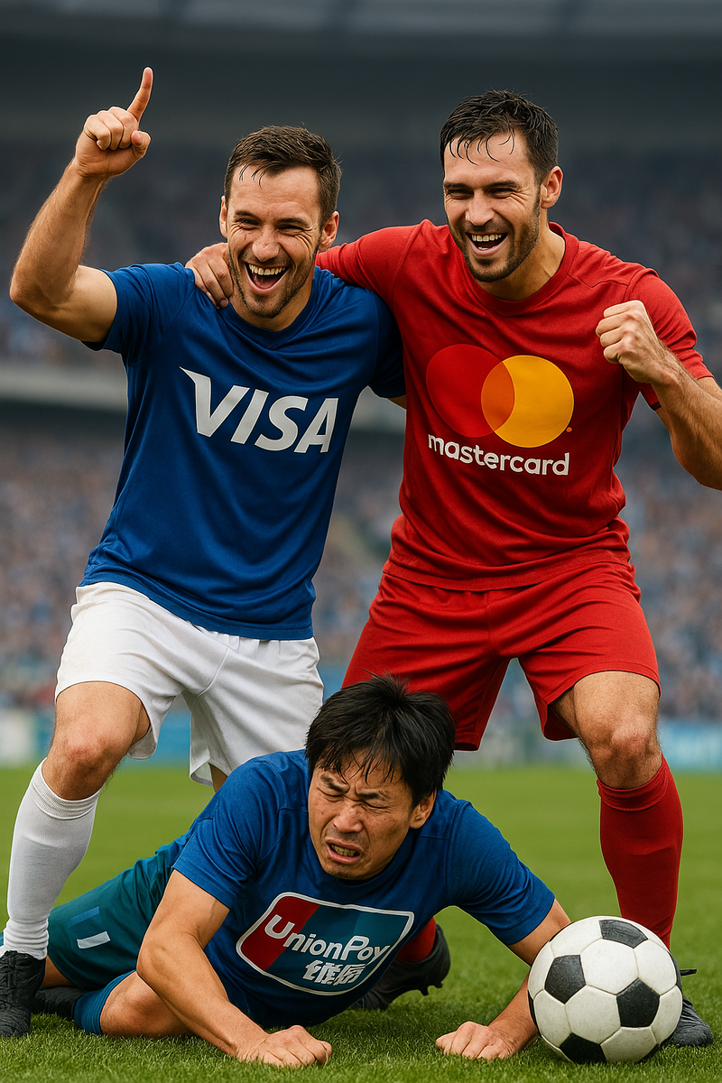 VISA и Masrecard побеждают Union Pay