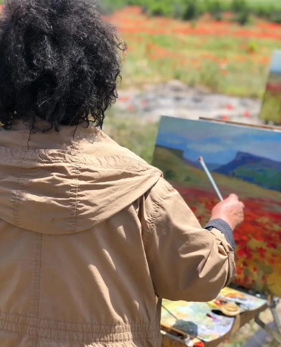 Лариса Мохнова за работой. Фото со страницы Л. Мохновой в соцсети Одноклассники. 