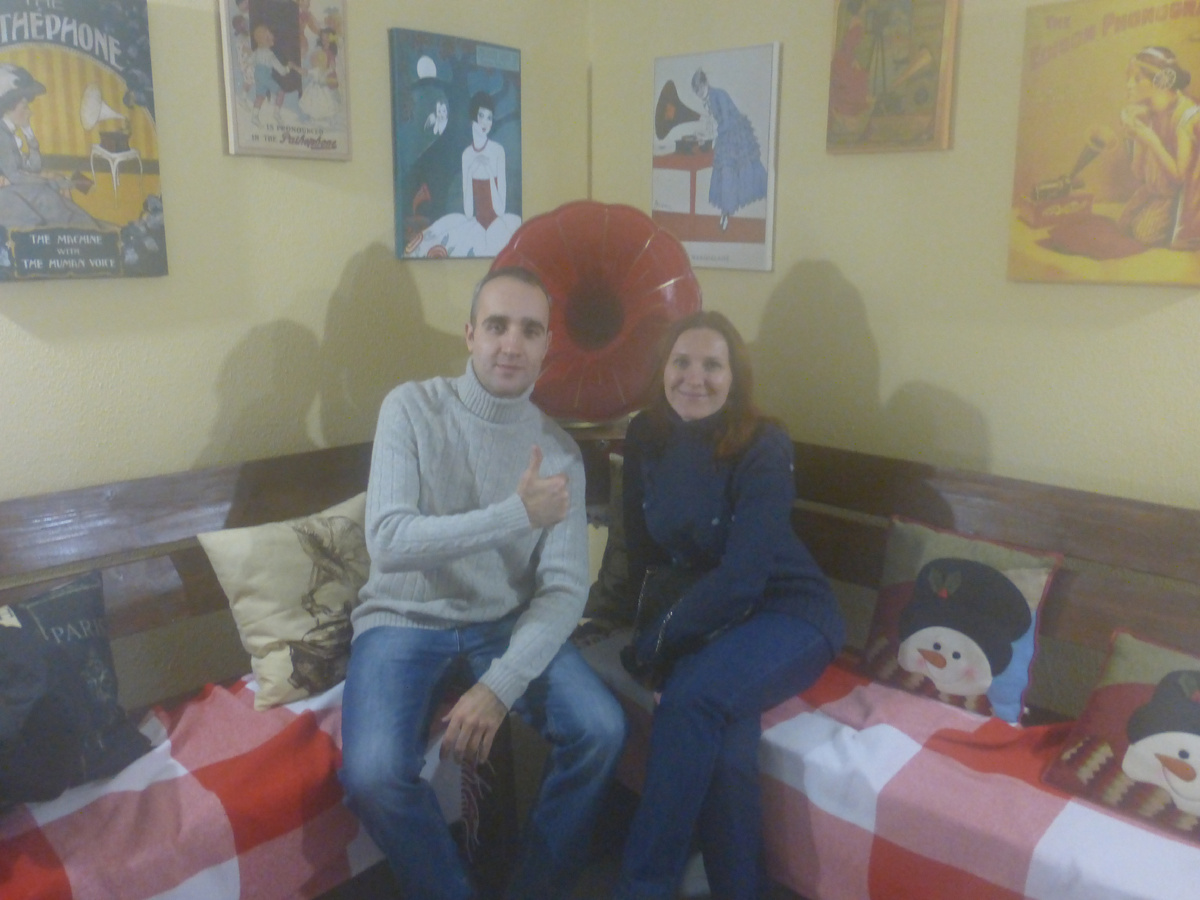 В музее патефонов