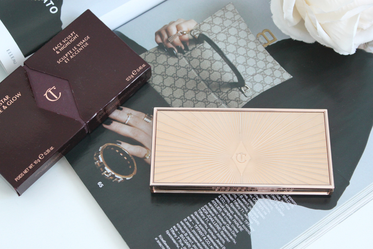 Палетка для лица Charlotte Tilbury Filmstar Sculpt & Highlght.