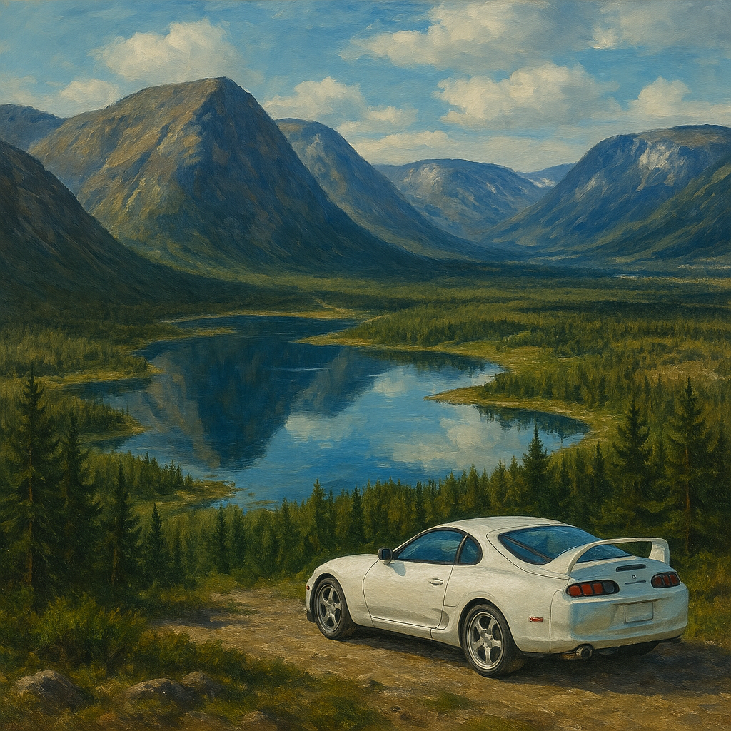 Пример машины, на которой точно не следует преодолевать этот путь