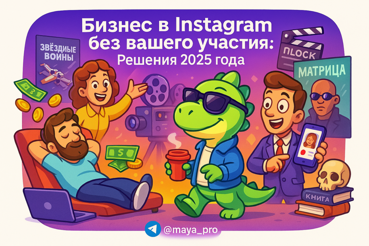    Бизнес в Instagram на автопилоте: Как автоматизация сделает вас миллионером в 2025 году Артур Хорошев