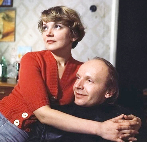 Андрей Мягков и его муза: с женой Анастасией Вознесенской, 1978 год