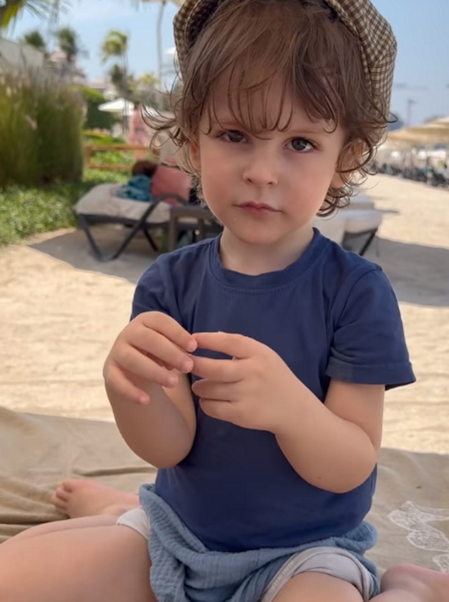 Сын Лизы Арзамасовой Левушка. Фото: соцсети
