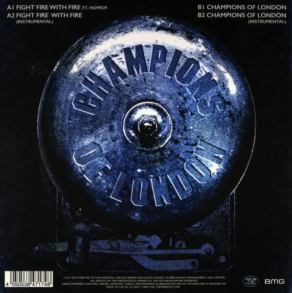 Задняя сторона конверта. 