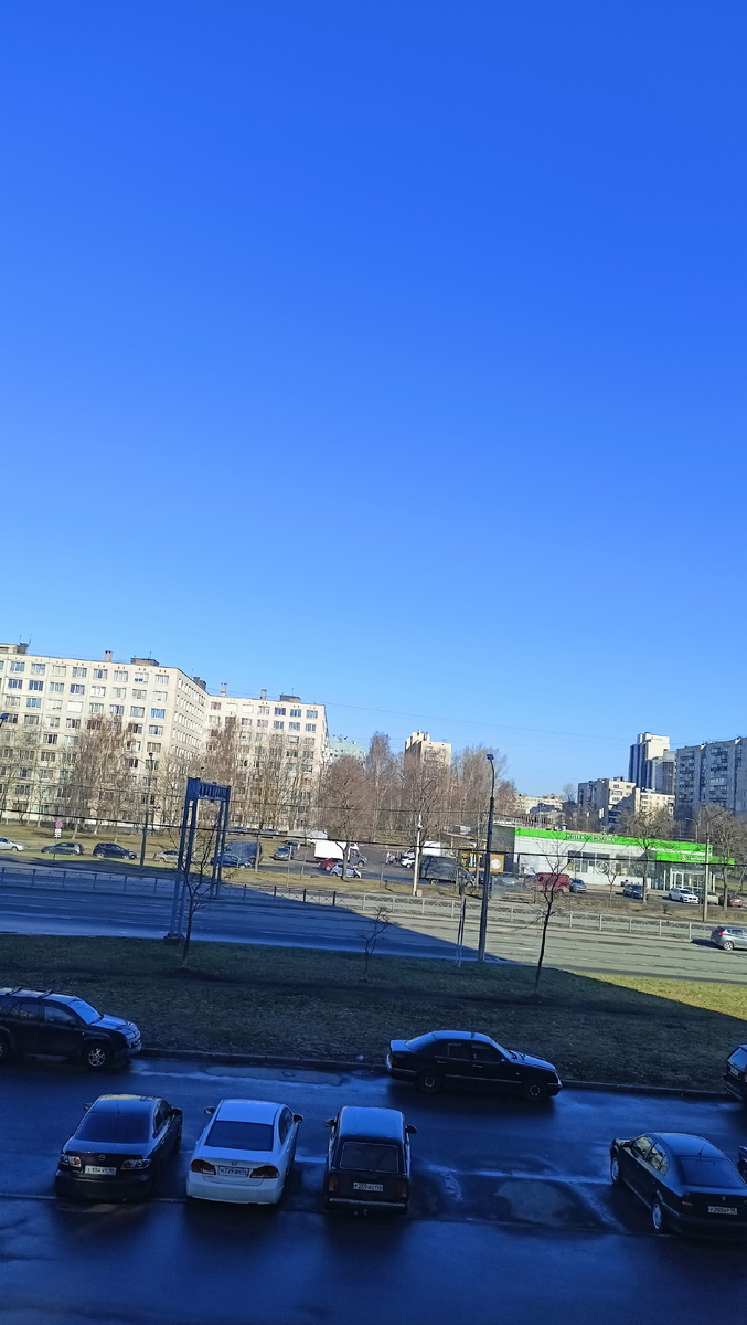 Фото автора. 9.30. СПб.