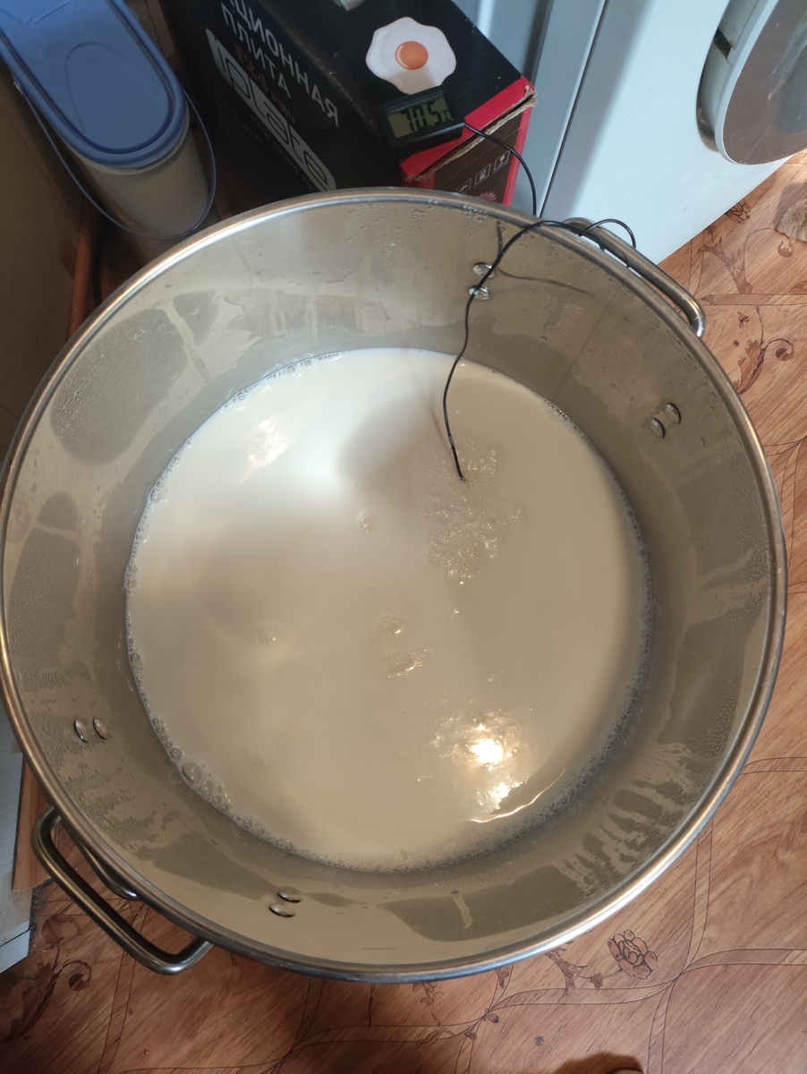 Пастеризация молока.