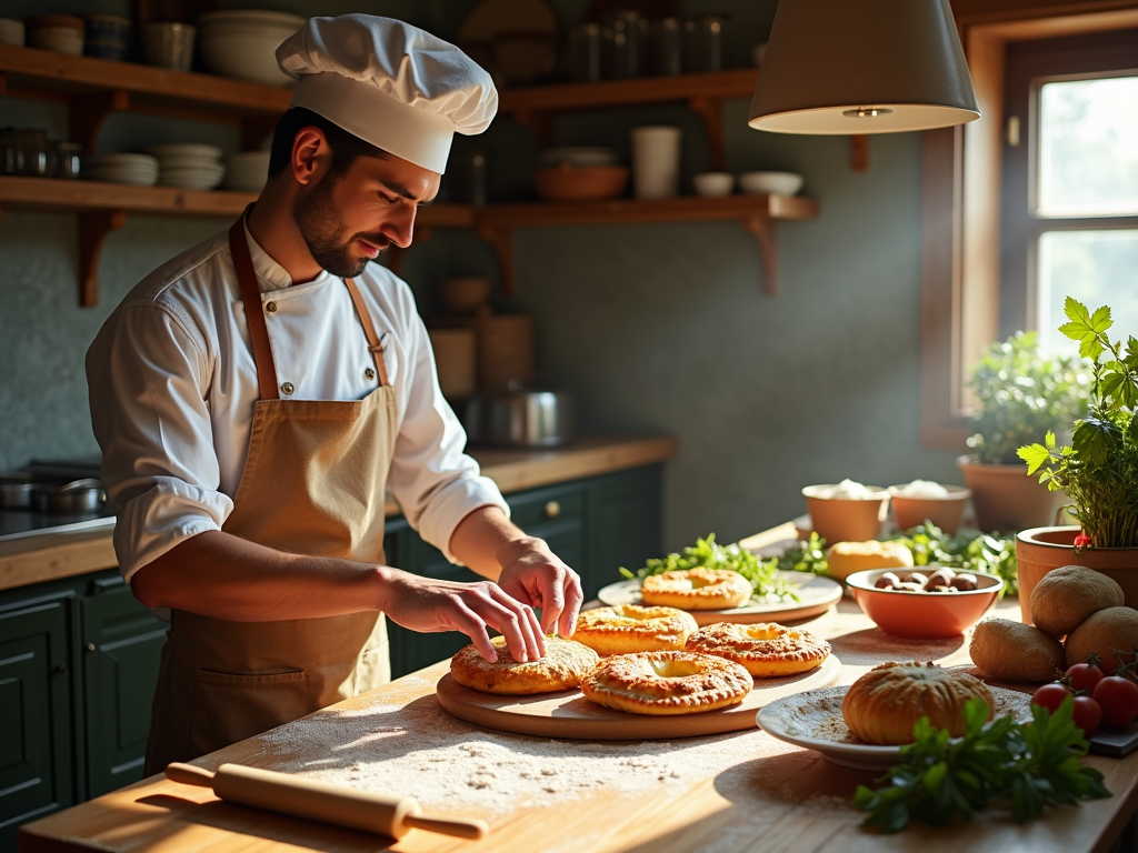 приготовление несладкой выпечки